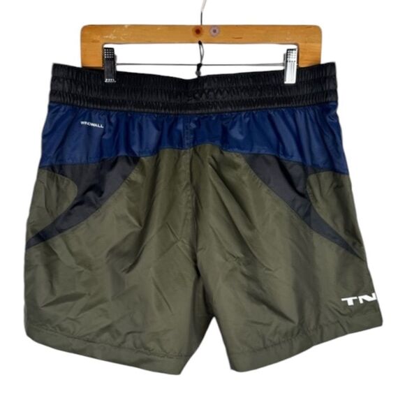 THE NORTH FACE Women's X Shorts Navy Blue Green XXL New with Tags - Picture 6 of 9